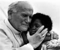 Jean-Paul II avec enfant,parousie.over-blog.fr