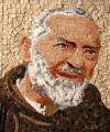 Mosaïque du Saint Padre Pio