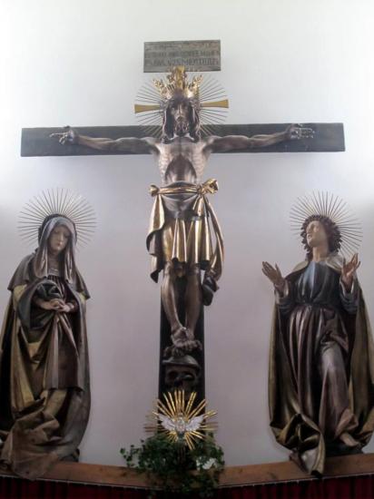 Christ de Josef Bachlechner à Navis (Tyrol-Autriche)