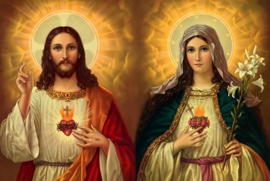 Saints Coeurs unis de Jésus et Marie