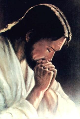 Fond d'écran Jésus priant
