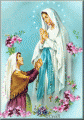Gif Notre-Dame de Lourdes et Sainte-Bernadette
