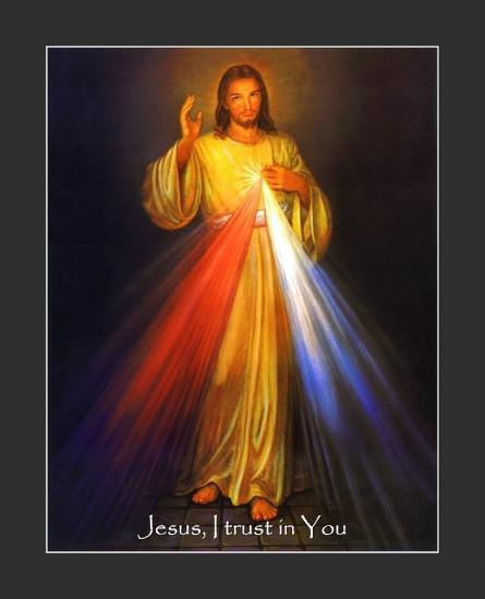 Divine Mercy Icon : Jesus, I trust in You !