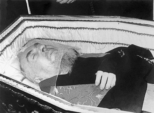 Exhumation Padre Pio