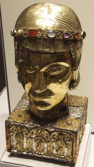 Reliquaire médiéval de Placidus (Saint-Eustache), British Museum