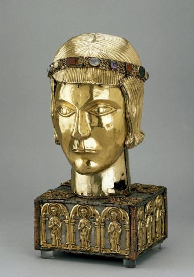 The St. Eustace Head Reliquary, British Museum