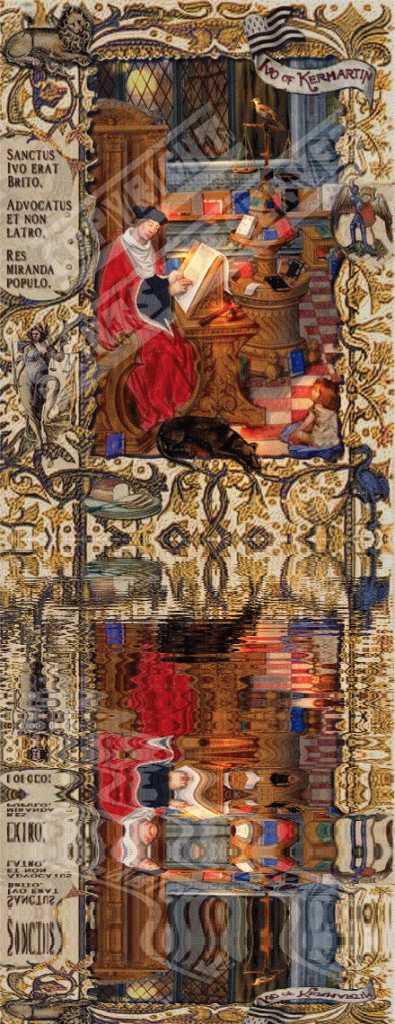 Gif reflet Saint Yves de Treguier