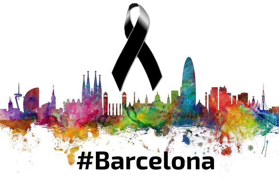 Hommage aux attentats de Barcelone du 17 août 2017